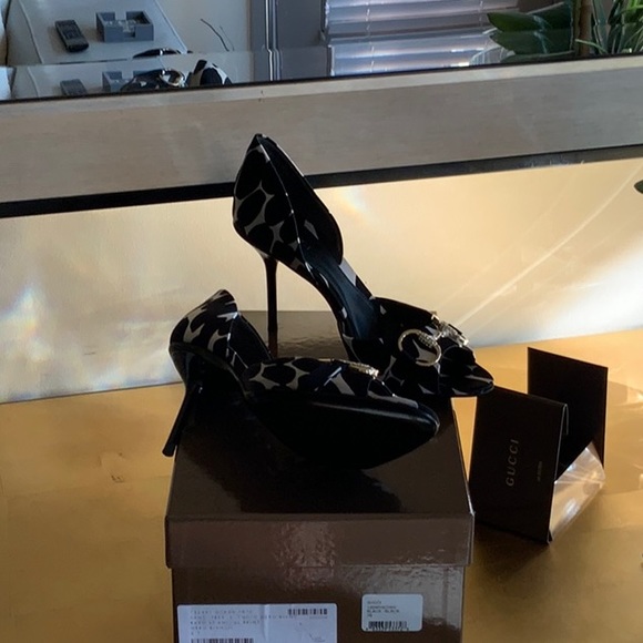 Gucci - Hollywood High-Heel Sz 37/7 - Picture 11 of 11